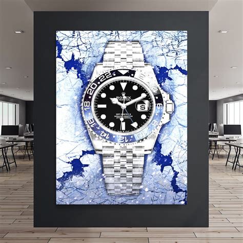 rolex canvas art